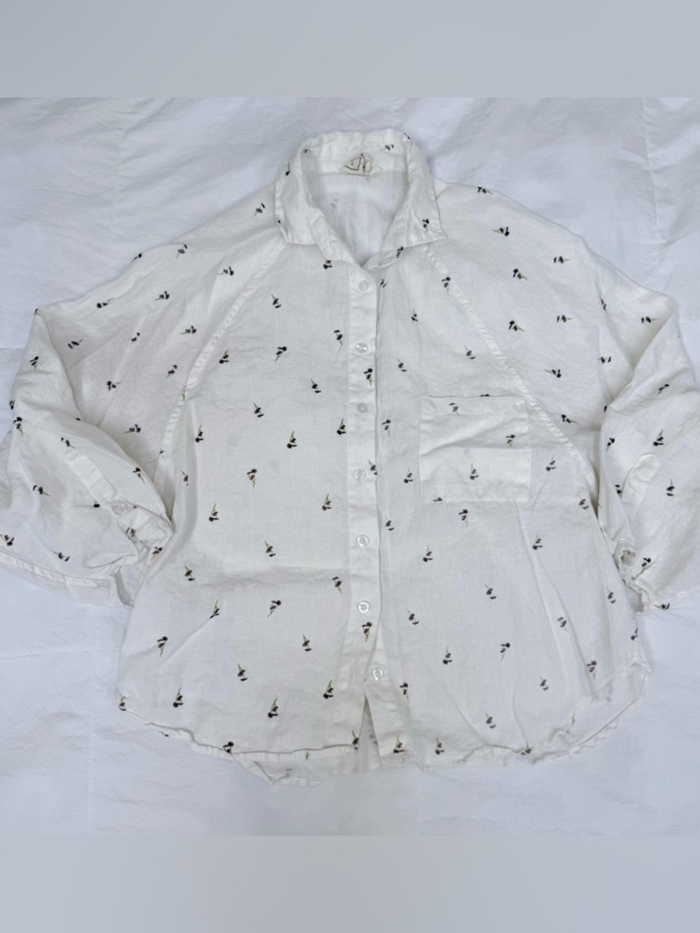 Deiji Studios Floral Top